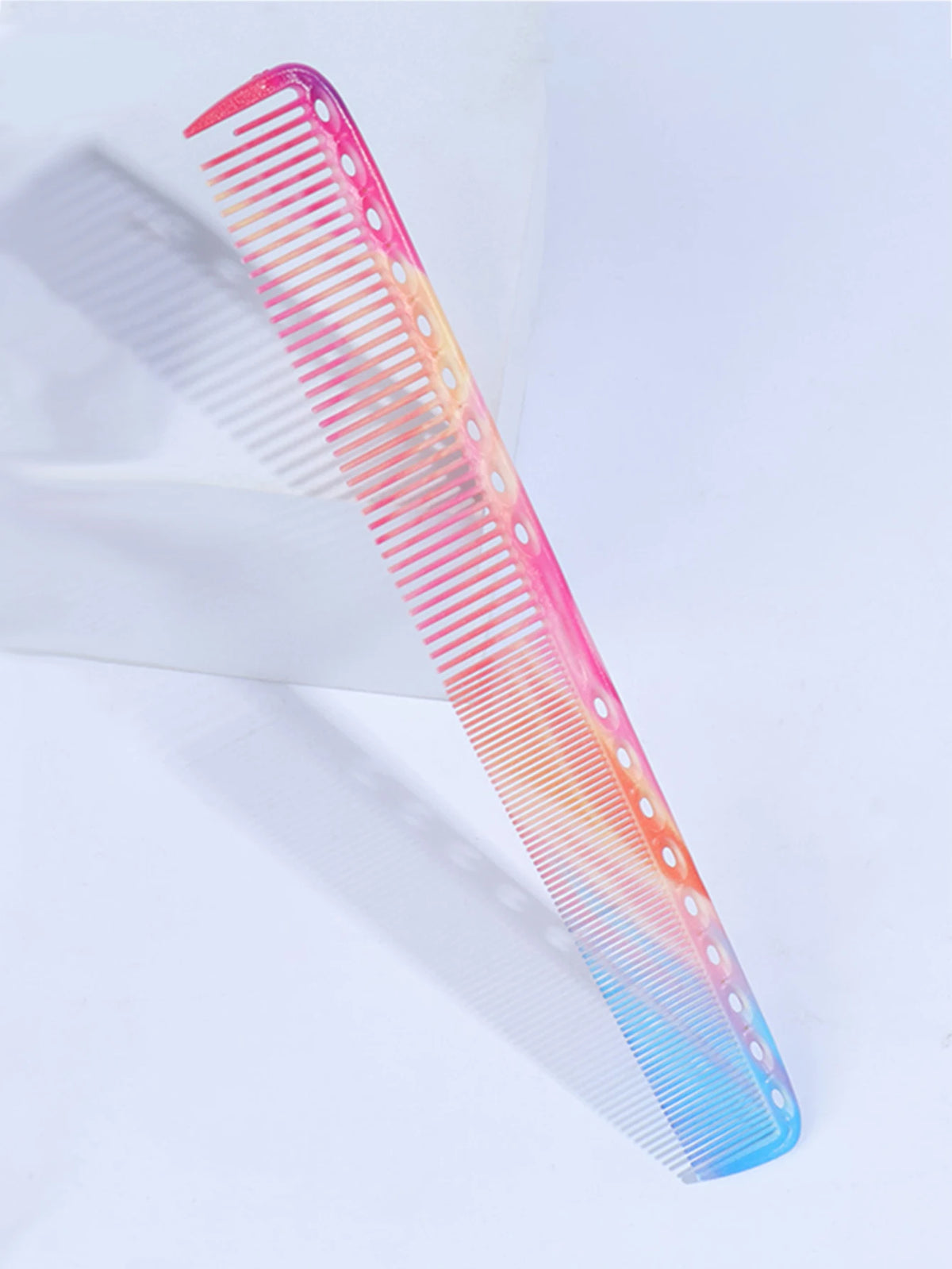 Wide & Fine Tooth Hair Combs – 13 Colors | Salon & Home Hair Styling Comb PLUSH Gleaming colors