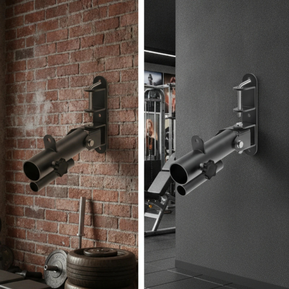 Wall Mounted Landmine Attachment – 25mm & 50mm Barbell Landmine Attachment PLUSH