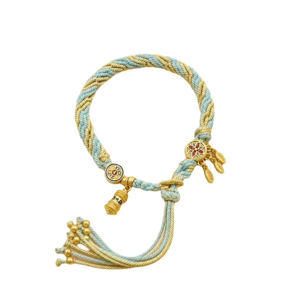 Multi-Color Adjustable Rope Bracelet – Vintage Animal Style Fashion Bracelet PLUSH Style 11