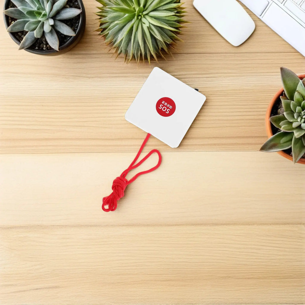 Wireless SOS Pull Cord Alert Button for Seniors & Elderly Wireless Safety Alert PLUSH Default Title