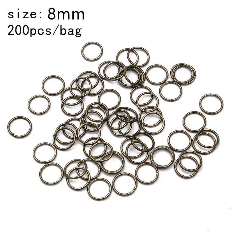 Dreadlock Beads & Braid Cuffs – 50–200pcs Micro Hair Rings