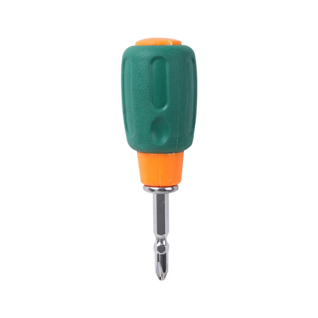 Short Handle Mini Screwdriver – Flat & Phillips Magnetic Tip Mini Screwdriver PLUSH