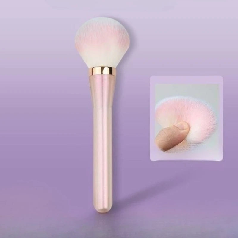 Iridescent Pink Makeup Brush – Powder, Blush & Highlighter Makeup Brush PLUSH Default Title