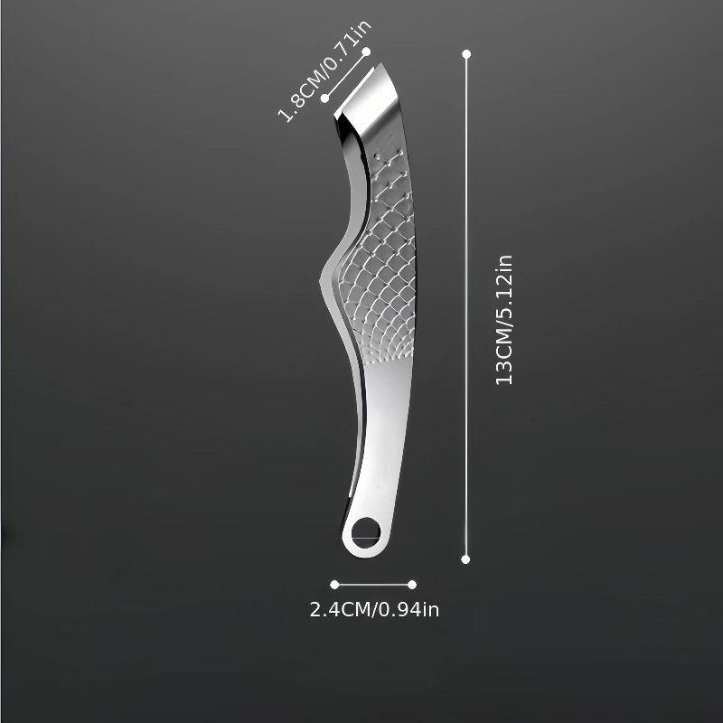 Stainless Steel Wide-Tip Tweezers – Eyebrow & Beard Tool Grooming Tweezers PLUSH