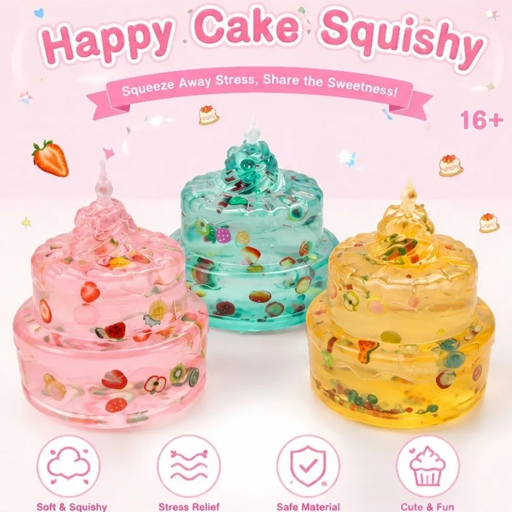 Santa Claus Christmas Squishy Toy – Slow Rise TPR Squeeze Squishy Squeeze Toy PLUSH