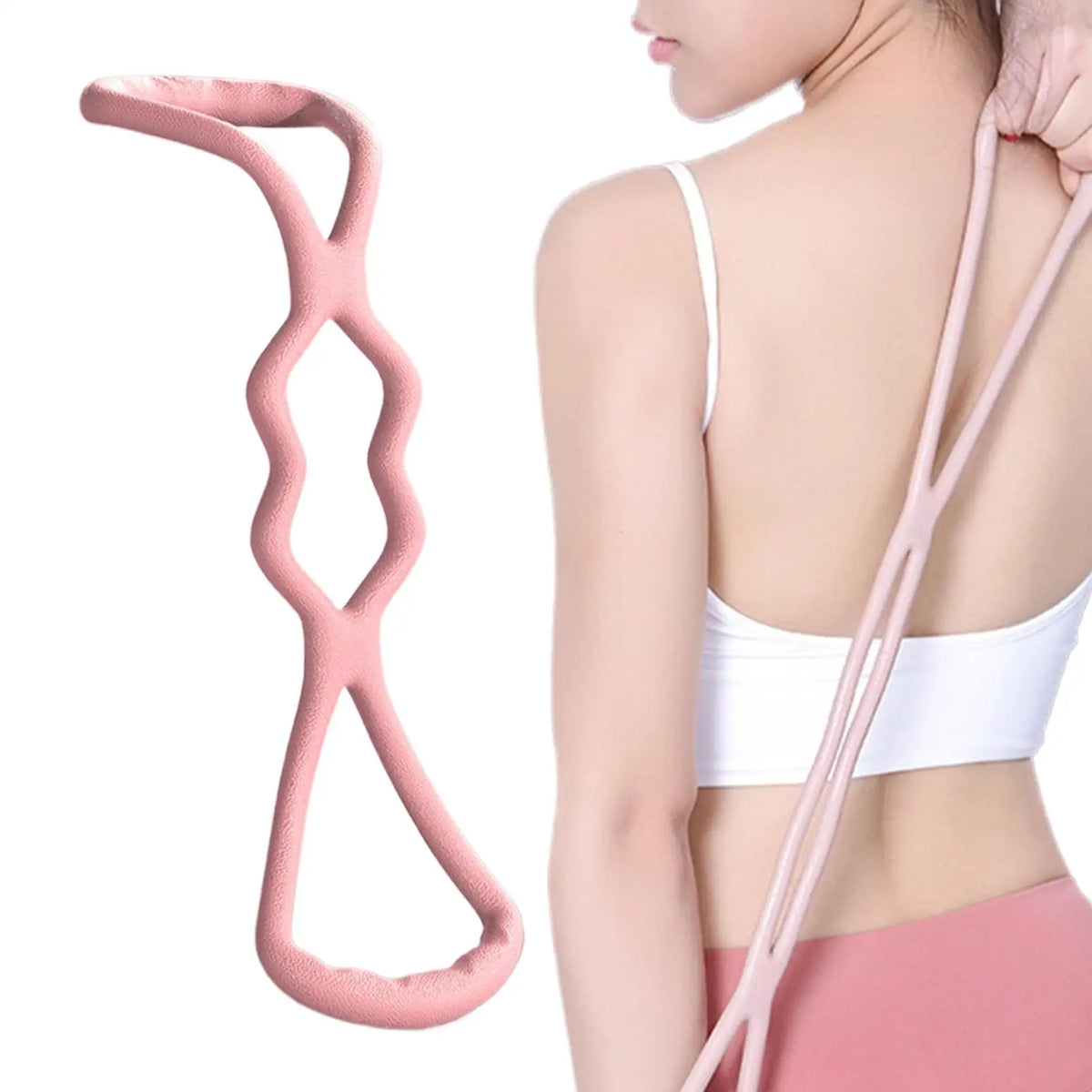 Figure 8 Resistance Band – Full Body Stretch & Strength Resistance Band PLUSH