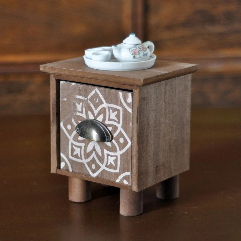 Mini Retro Wooden Tea Set – Newborn Baby Photography Props Photography Props Set PLUSH