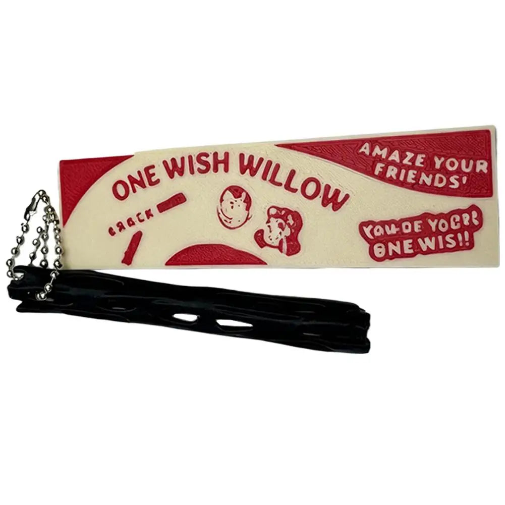 3D Printed Wishing Willow Snap Stick – Lucky Gift Box Favor Novelty Party Favor PLUSH C