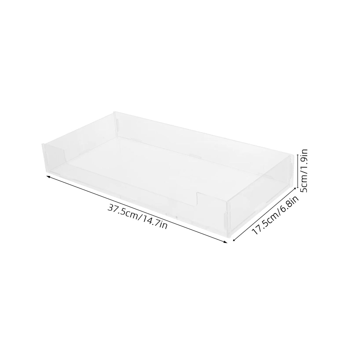 Clear Hard Shell Keyboard Dust Cover Full Size 14.7x6.9" | Foxnovo Keyboard Dust Cover PLUSH