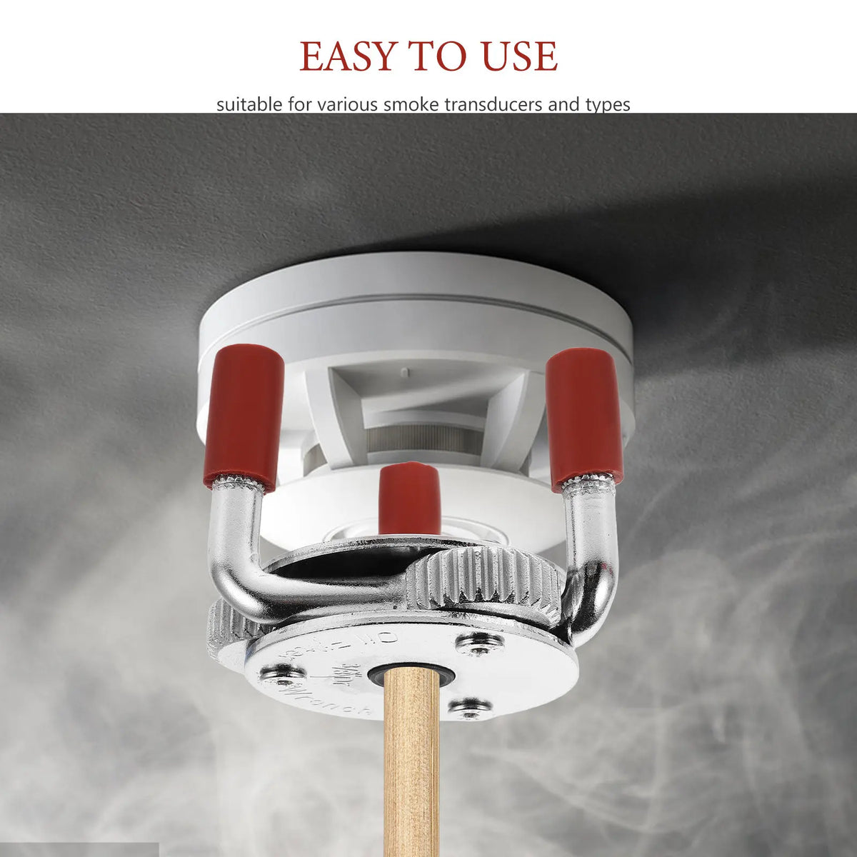 Smoke Detector Removal Tool | Stainless Steel Disassembly Head Sensor Removal Tool PLUSH