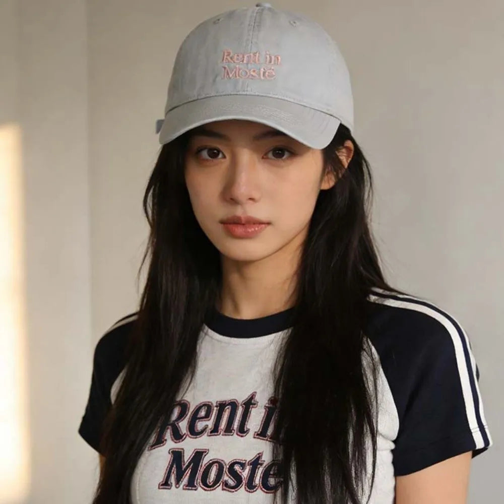 Retro Embroidered Baseball Cap – Unisex Adjustable Low Profile Embroidered Baseball Cap PLUSH