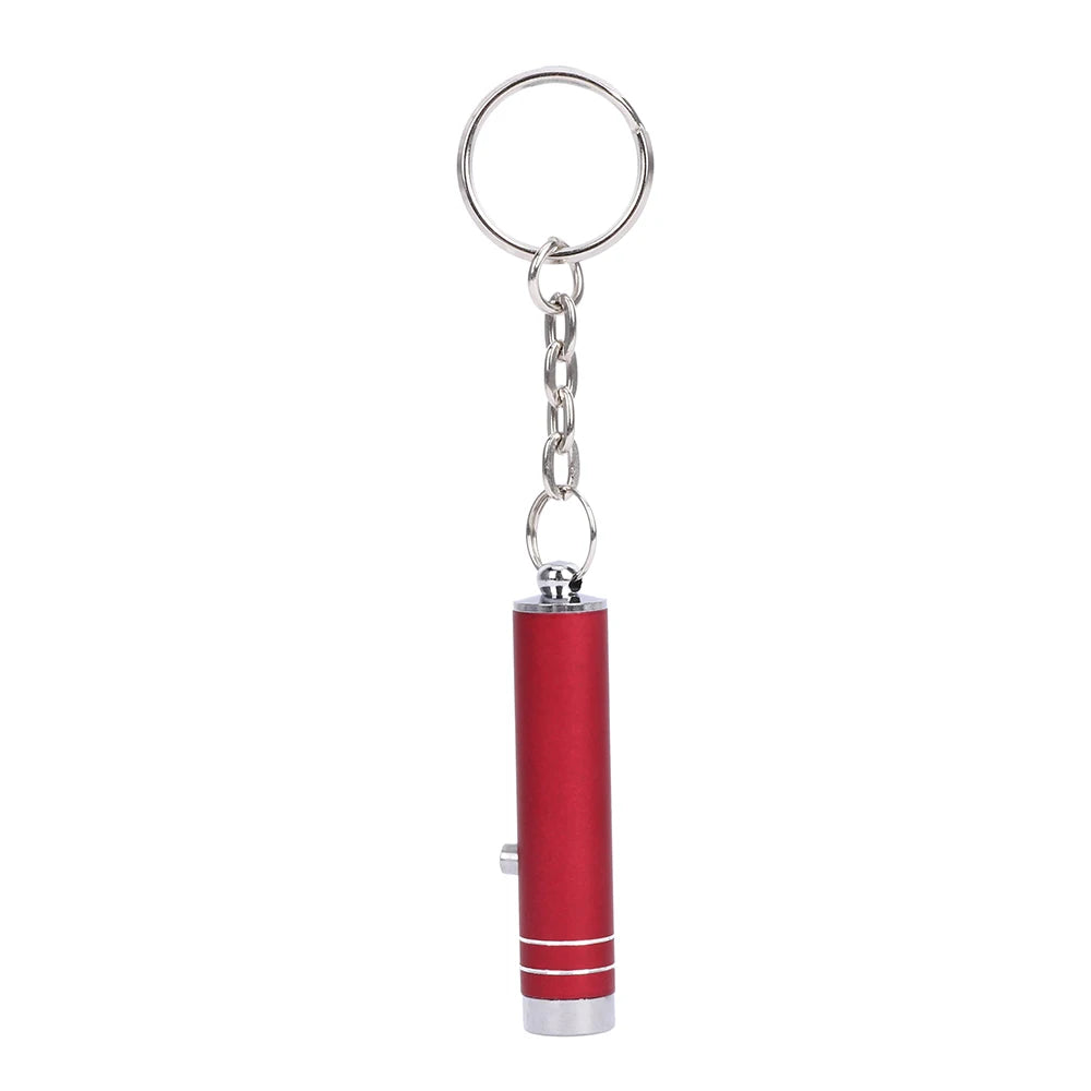 UV LED Keychain Flashlight – Counterfeit Money Detector Torch UV Keychain Flashlight PLUSH red