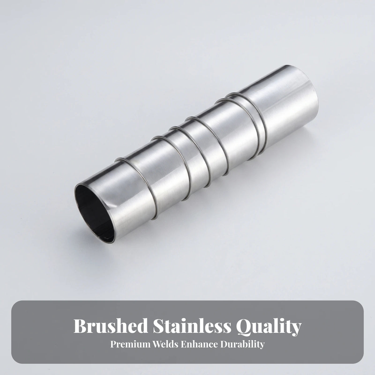 Stainless Steel Straight Chimney Pipe – Tent Stove Flue Extension Chimney Flue Pipe PLUSH