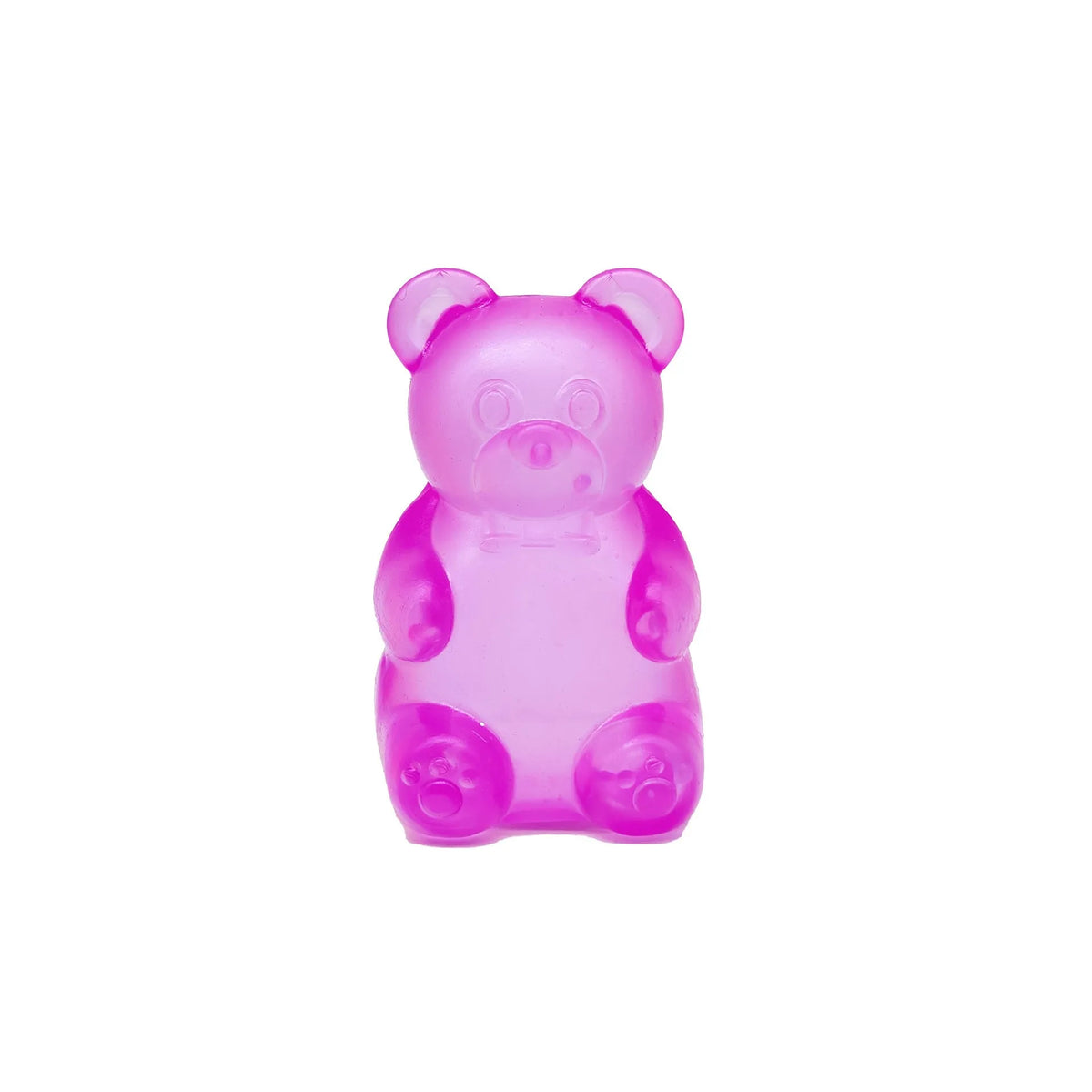 Gummy Bear Squeeze Fidget Toy – Colorful Party Gift Squeeze Fidget Toy PLUSH Purple