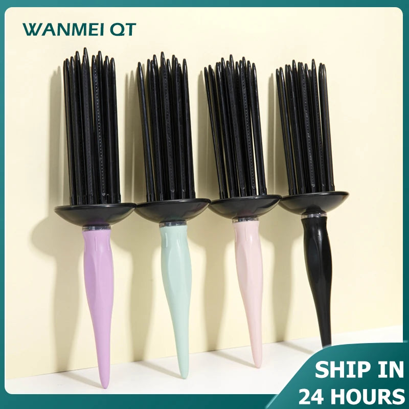 Professional Round Hair Brush – Curling & Volumizing Tool Round Hair Brush PLUSH