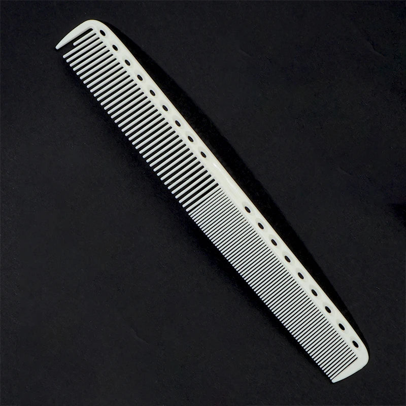Barber Haircut Comb – Hollow Design & Dual-Density Teeth Barber Cutting Comb PLUSH 1pcs