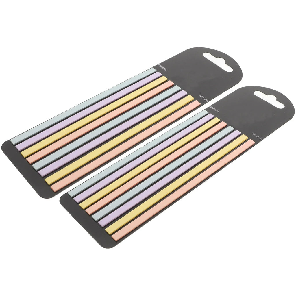 Transparent Sticky Reading Strips & Colored Tabs – 2 Bags Book Annotation Tabs PLUSH