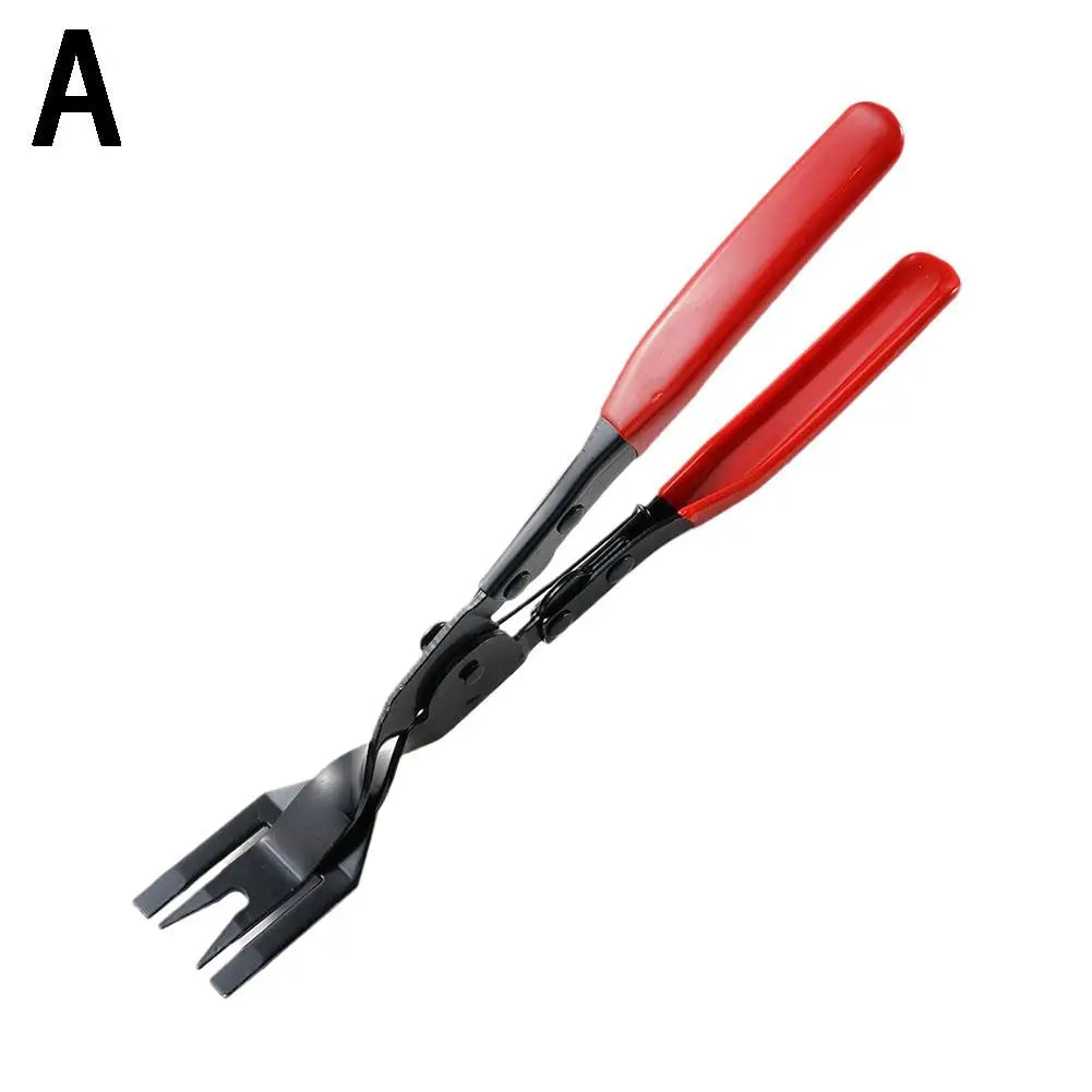 Trim Clip Removal Pliers – Car Door Panel & Interior Tool Trim Removal Pliers PLUSH red