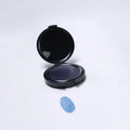 Fingerprint Ink Pad – Thumbprint Stamp for Notary & ID Cards Fingerprint Ink Pad PLUSH Blue