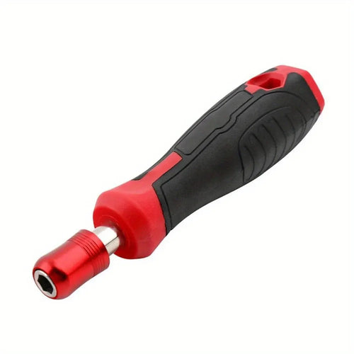 1/4" Hex Magnetic Screwdriver Bit Holder Self-Locking Adapter Screwdriver Bit Holder PLUSH Red Black
