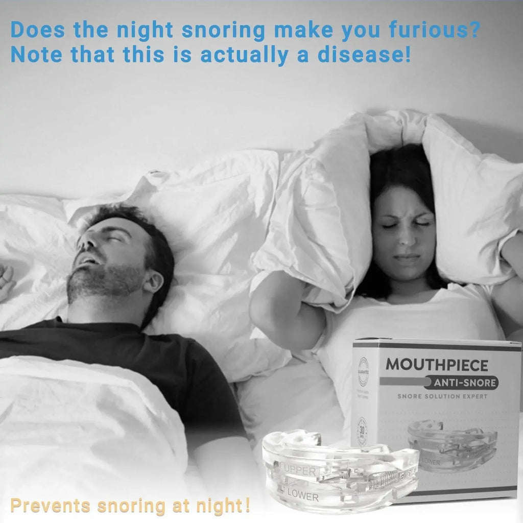 Anti-Snoring Mouth Guard – Custom-Fit Sleep Mouthpiece Sleep Mouth Guard PLUSH