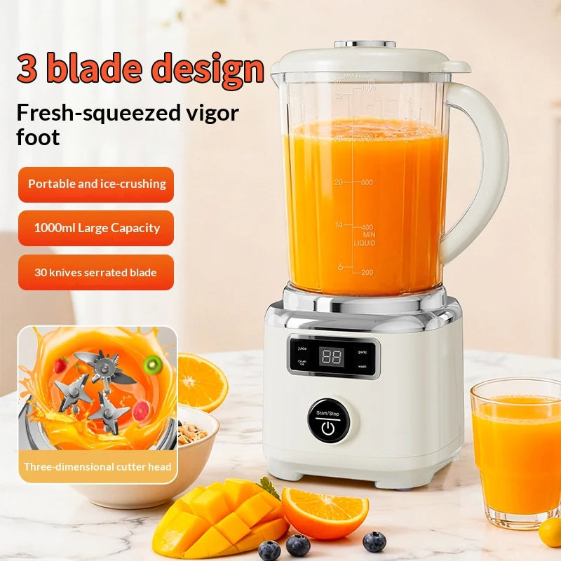 USB Rechargeable Portable Blender 500–1000ml | Easy Clean Portable Blender PLUSH