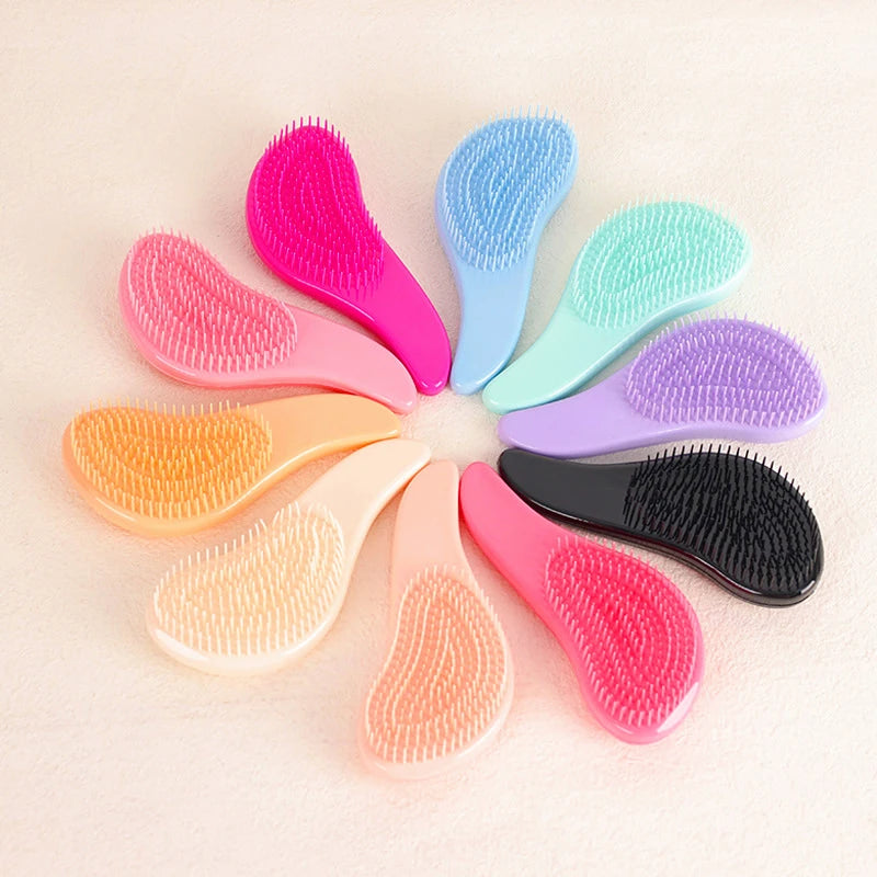 Colorful TT Anti-Static Detangling Hair Brush – All Hair Types Detangling Hair Brush PLUSH