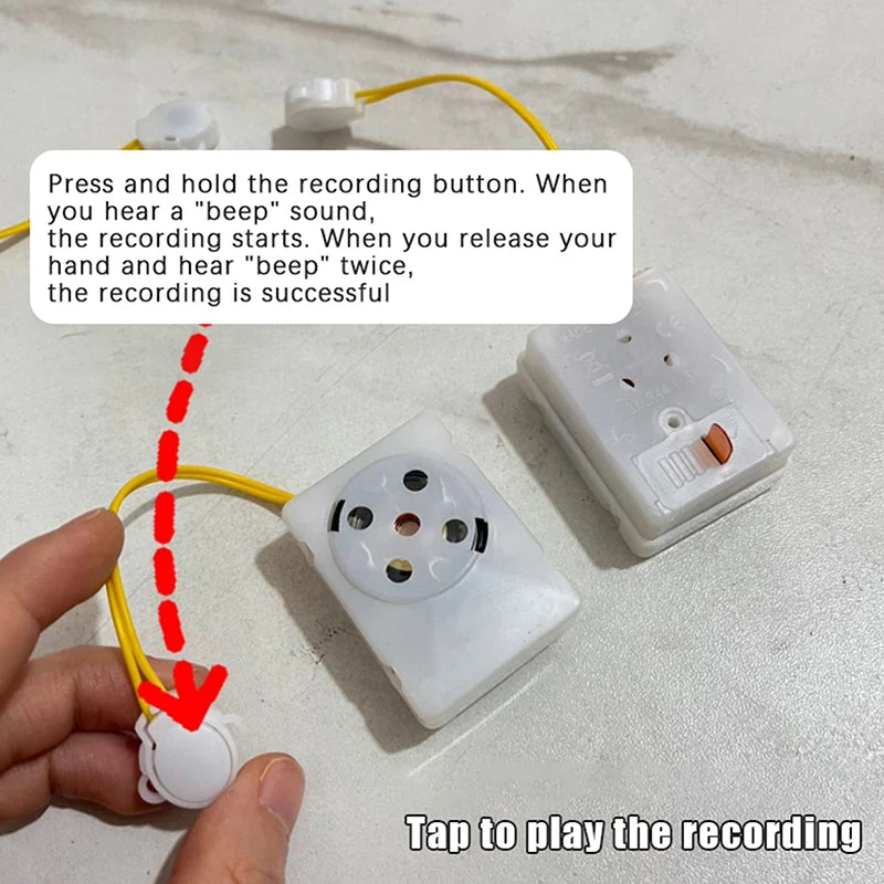 Recordable Voice Box Sound Module for Stuffed Animals Toy Sound Module PLUSH