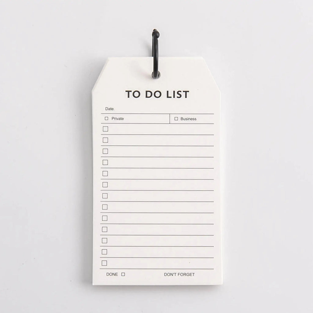 52-Sheet Cute To-Do List Memo Pad – Portable Mini Notepad Memo Notepad PLUSH
