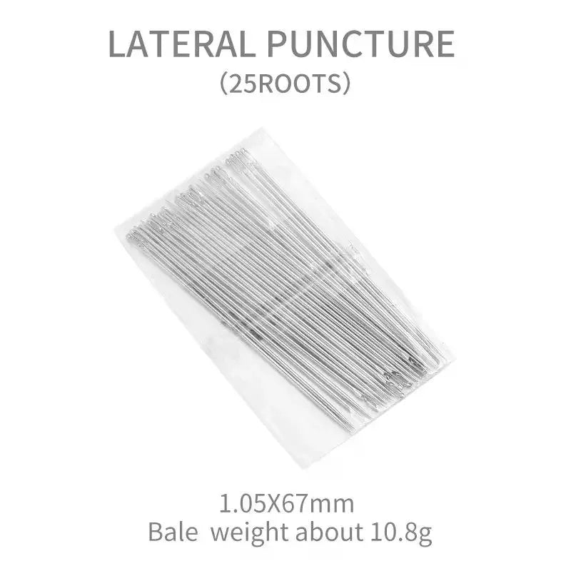 Hand Sewing Needles 25pcs Big Eye Multi-Size Rustproof Steel Sewing Needle Set PLUSH