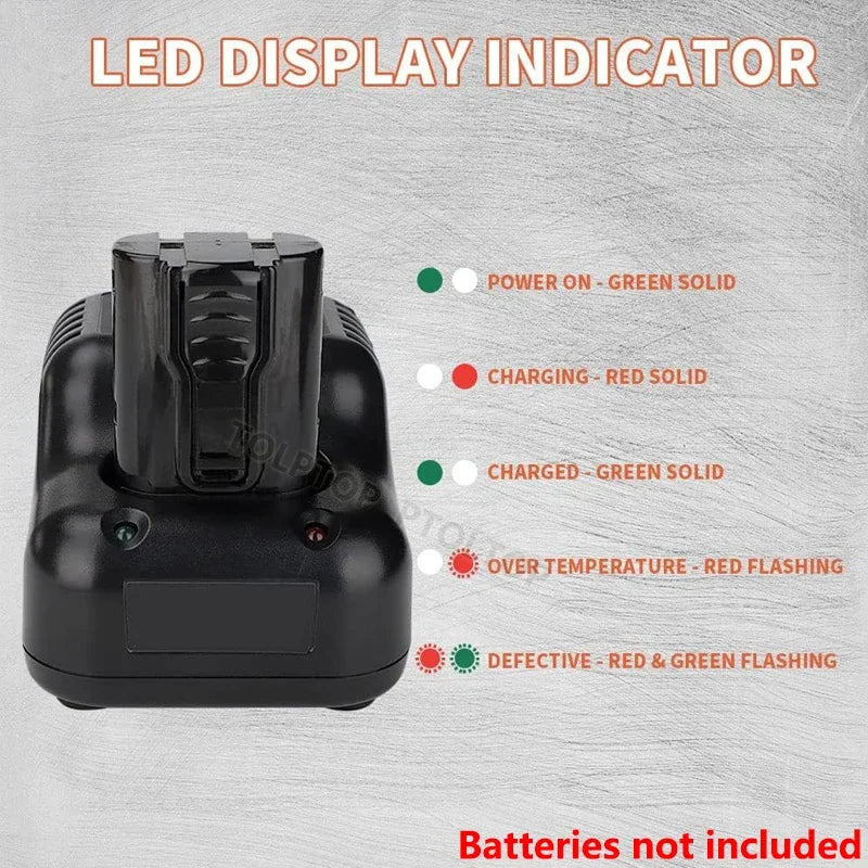ZWINCKY 6V 7.2V Battery Charger for Paslode Ni-MH Ni-CD Li-Ion Power Tool Charger PLUSH