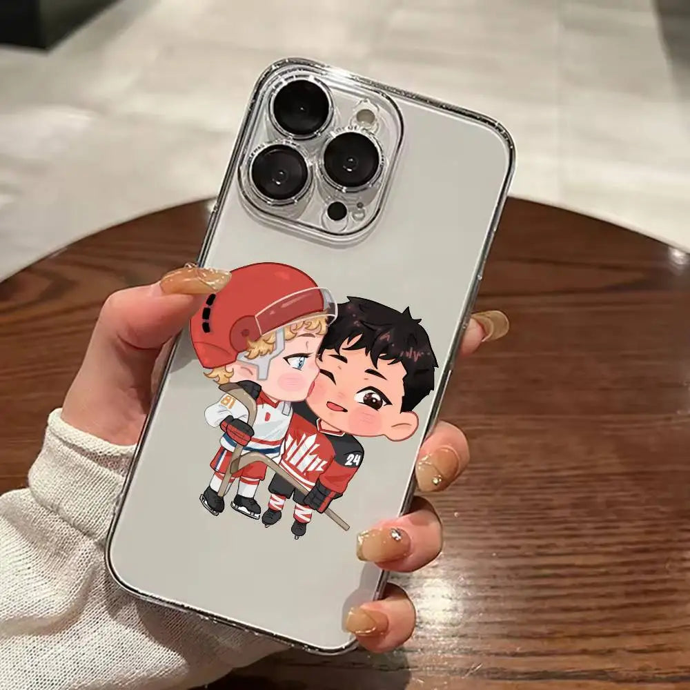 Shockproof Transparent iPhone Case – iPhone 17 16 15 14 13 12 11 iPhone Phone Case PLUSH