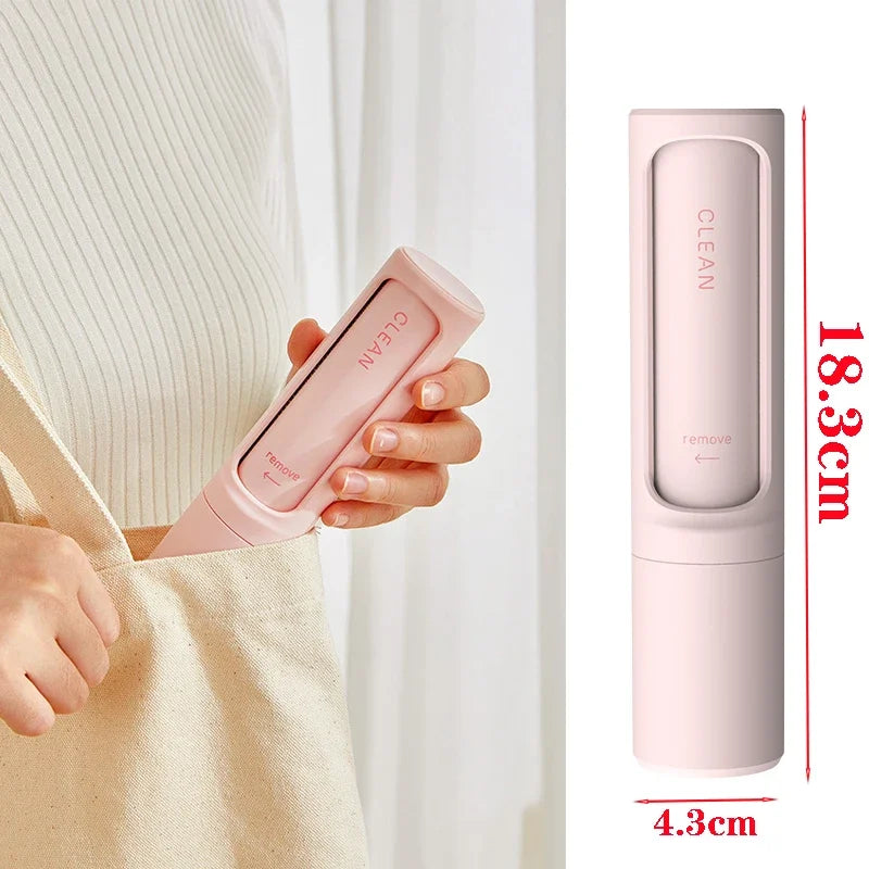 2-in-1 Reusable Pet Hair Remover Brush & Lint Roller Pet Hair Remover PLUSH