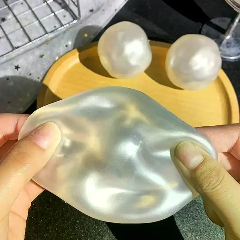 Moldable Pearl Slow Rising Squeeze Toy – Sensory Stress Ball Sensory Squeeze Toy PLUSH
