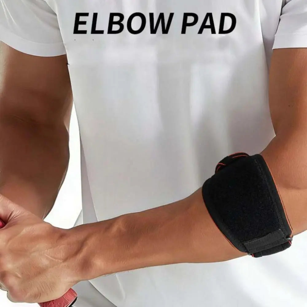 Adjustable Neoprene Elbow Brace – Breathable Compression Strap Elbow Brace PLUSH