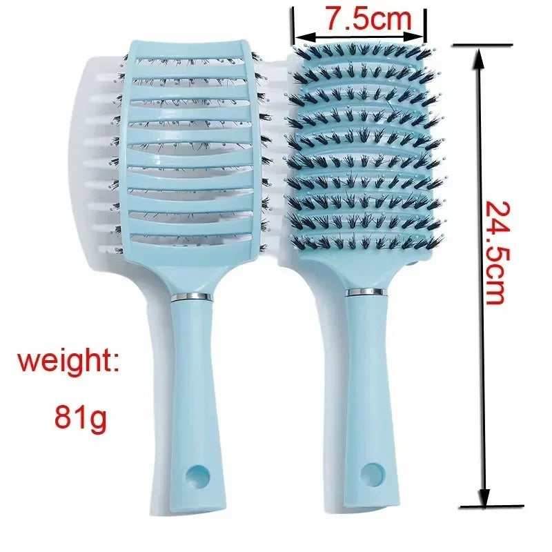 Magic Detangling Hair Comb & Scalp Massage Brush – 2 Styles Detangling Hair Comb PLUSH
