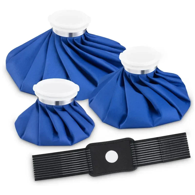 Reusable Ice Bag Bandage – Hot & Cold Compress Wrap Ice Bag Compress Wrap PLUSH