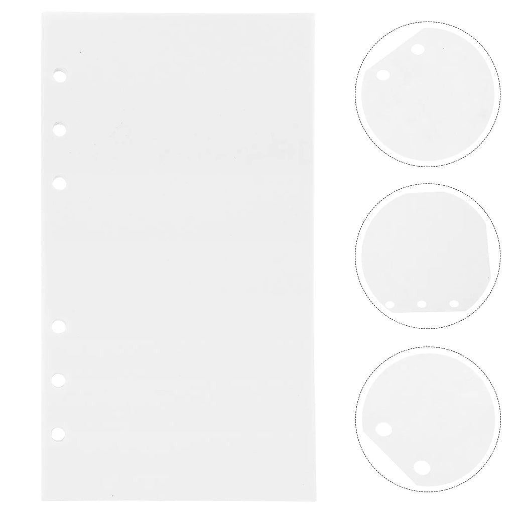 50-Sheet A6 Double-Sided Reusable Sticker Refill Pages | 6-Ring Binder Refill Sheets PLUSH Default Title