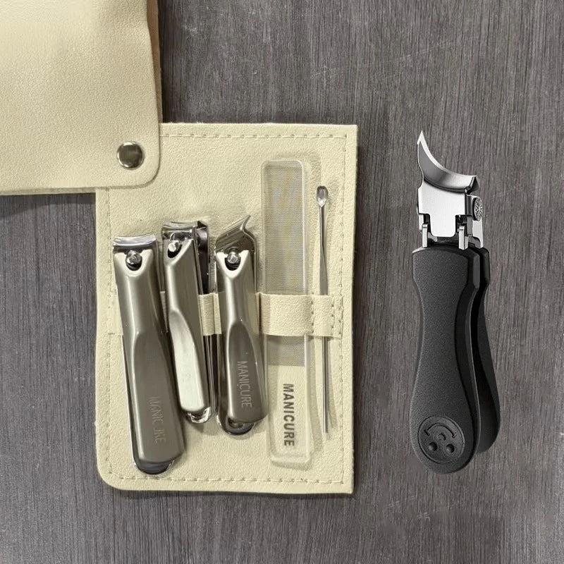Stainless Steel Nail Clipper Manicure & Pedicure Set – 1/6 Pcs Nail Clipper Set PLUSH