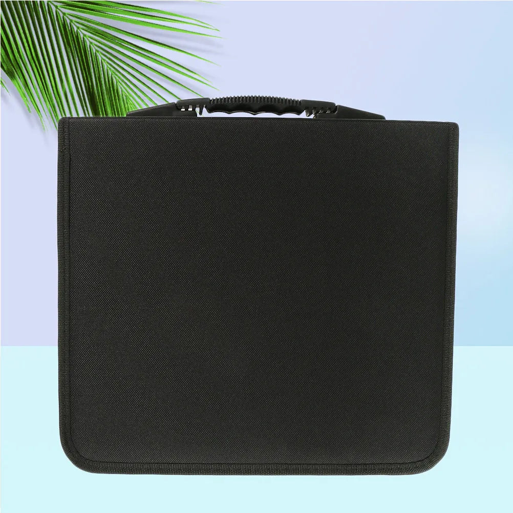Foxnovo 320-Disc Portable CD DVD Storage Organizer Case CD DVD Storage Case PLUSH