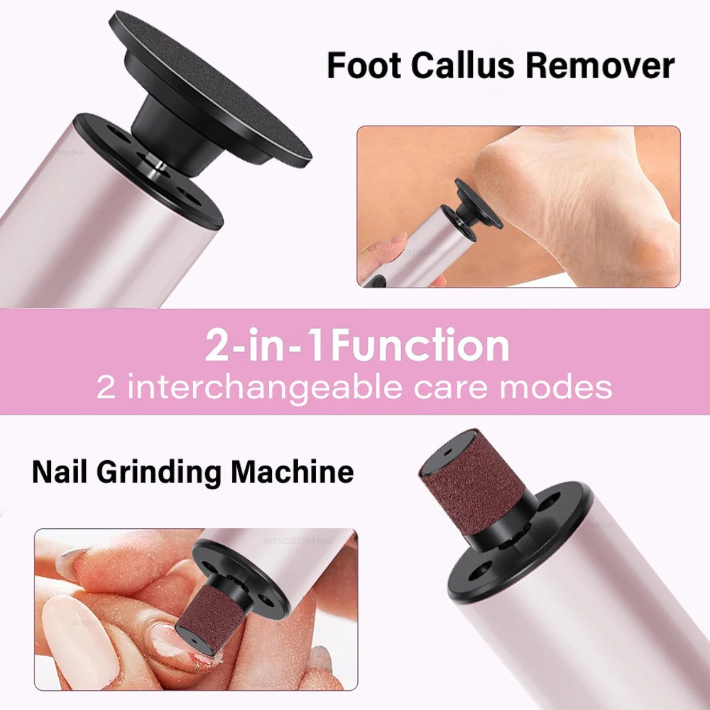 Electric Callus Remover & Foot Sander – 9-Speed Pedicure Electric Callus Remover PLUSH