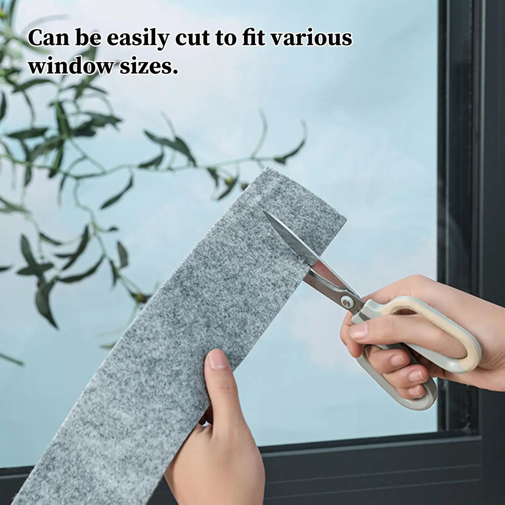 Self-Adhesive Felt Tape Anti-Condensation Window Door Strip Window Seal Strip PLUSH