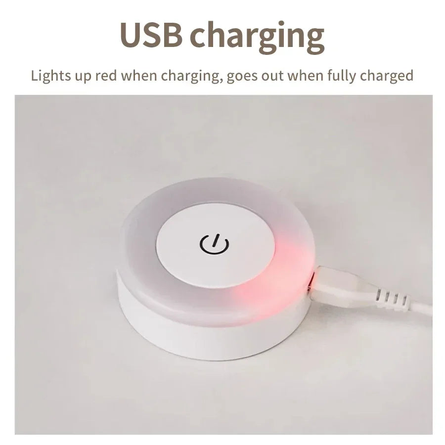 Rechargeable LED Night Light Touch Dimmable Magnetic Wall Lamp LED Night Light PLUSH