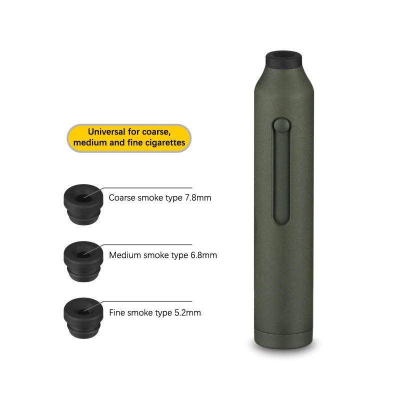 Portable Car Ashtray Smoke Sleeve – No Ash Drop | 5-Pack Car Ashtray Sleeve PLUSH green