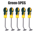 2-Set Grout & Caulk Removal Tool – Home & Office DIY Grout Removal Tool PLUSH Green 5PCS