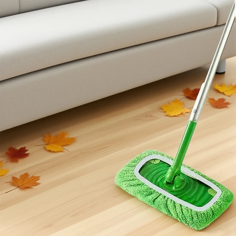 Microfiber Flat Mop Refill Pads – Wet & Dry Floor Cleaning Mop Refill Pads PLUSH