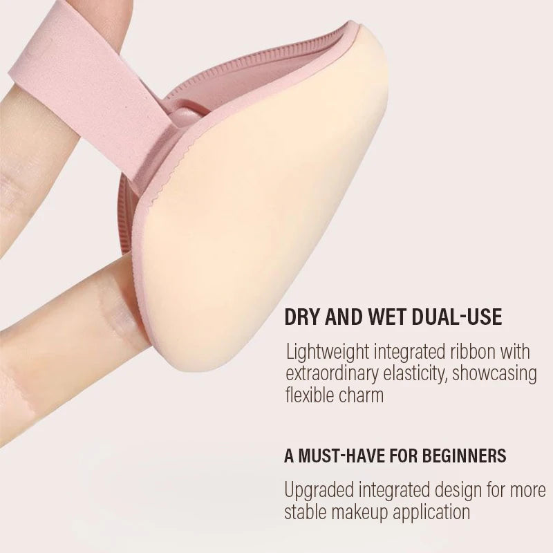 Large Air Cushion Powder Puff – Soft Foundation Sponge, Dry & Wet Makeup Sponge Puff PLUSH