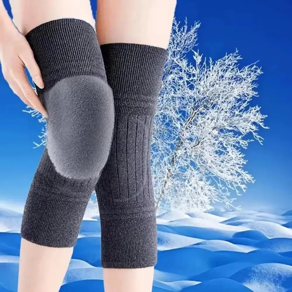 Thermal Knee Warmers – Windproof Fleece Leg Sleeves | PLUSH Thermal Knee Warmers PLUSH