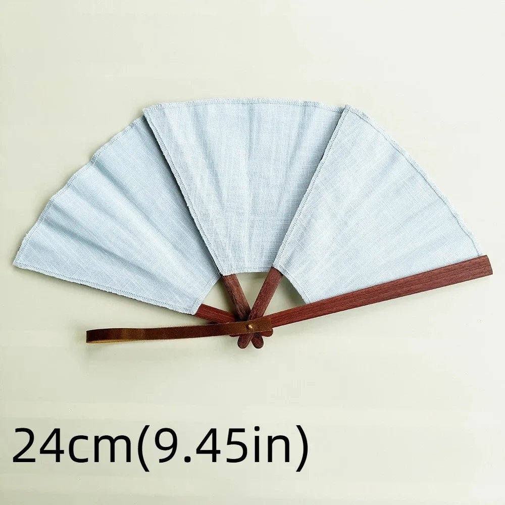 Handmade Embroidered Spanish Folding Fan – Vintage Portable Fan Folding Hand Fan PLUSH Style F