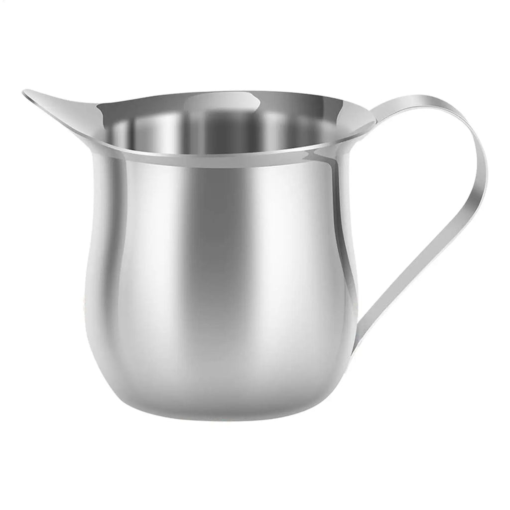 Stainless Steel Mini Creamer Pitcher 90ml – Espresso Milk Jug Creamer Pitcher PLUSH